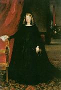 unknow artist The Empress Dona Margarita de Austria in Mourning Dress oil painting reproduction